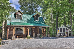 Rustic-Chic Cabin with Deck, Hot Tub and Mtn Views!!